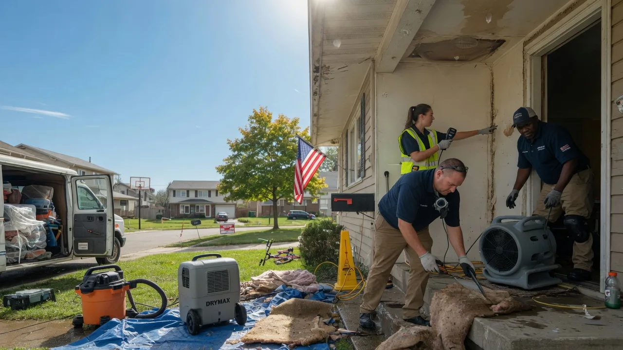 Water Damage Restoration in Chana, IL near me